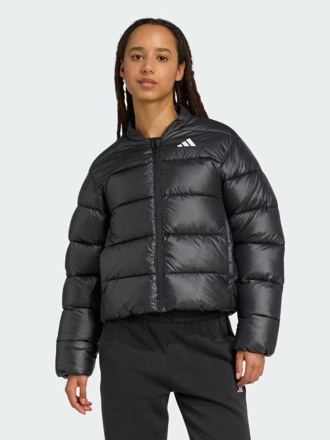 Doudoune courte essentiel noir femme - Adidas