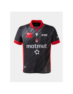 Maillot de rugby domicile lou 25/26 noir homme - M Com