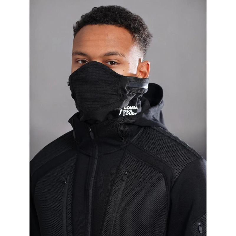 Tour de cou cagoule noir homme - Comme Des Loups