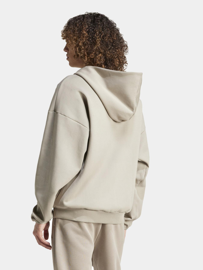 Sweat à capuche zippé future icon vert homme - Adidas