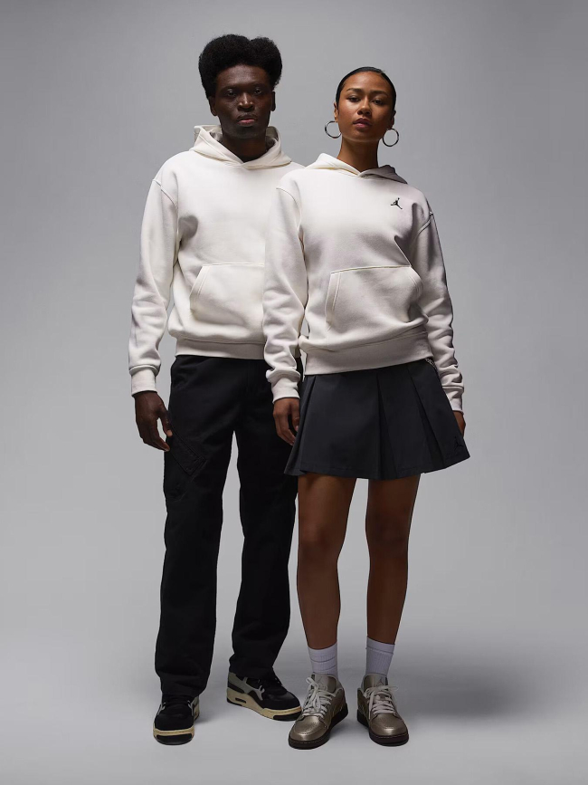 Sweat à capuche jordan brooklyn beige - Nike