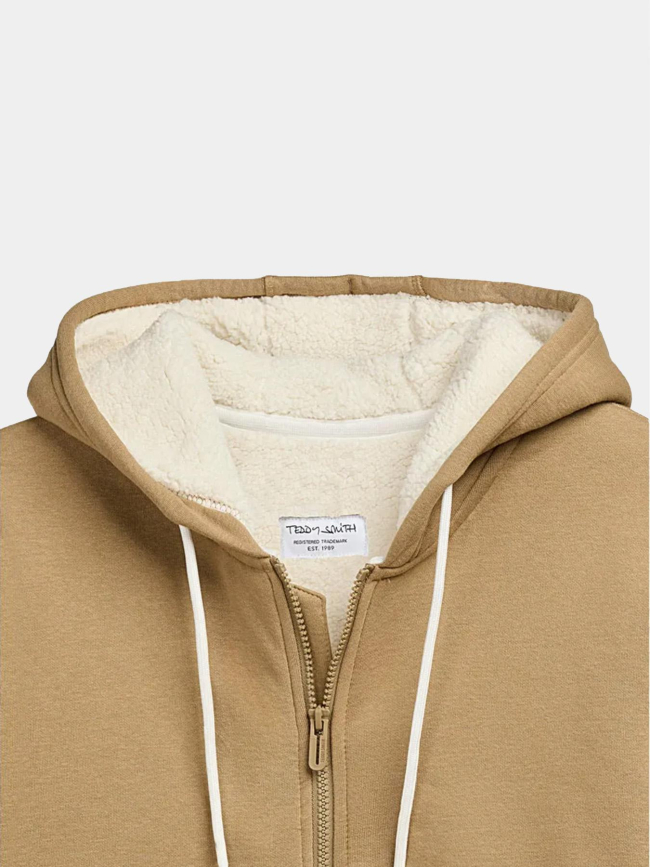 Sweat à capuche g-ony kaki garçon - Teddy Smith