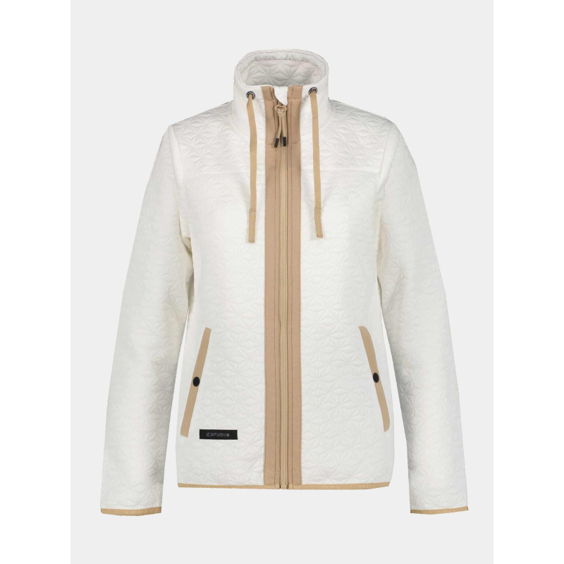Veste polaire amberg blanc femme - Icepeak