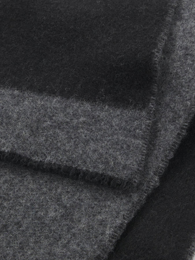 Echarpe en laine martyn noir homme - Hugo