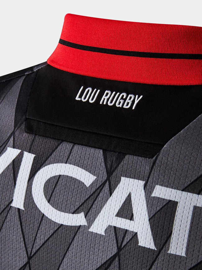 Maillot de rugby domicile lou 25/26 noir enfant - M Com