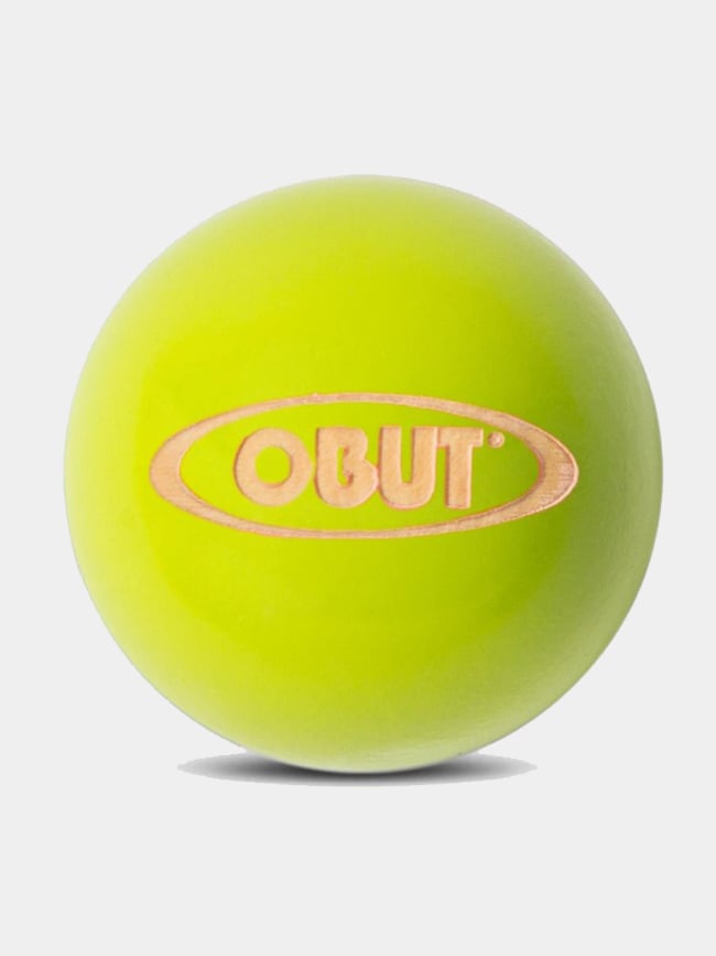 But pour pétanque en bois verni gravé jaune - Obut