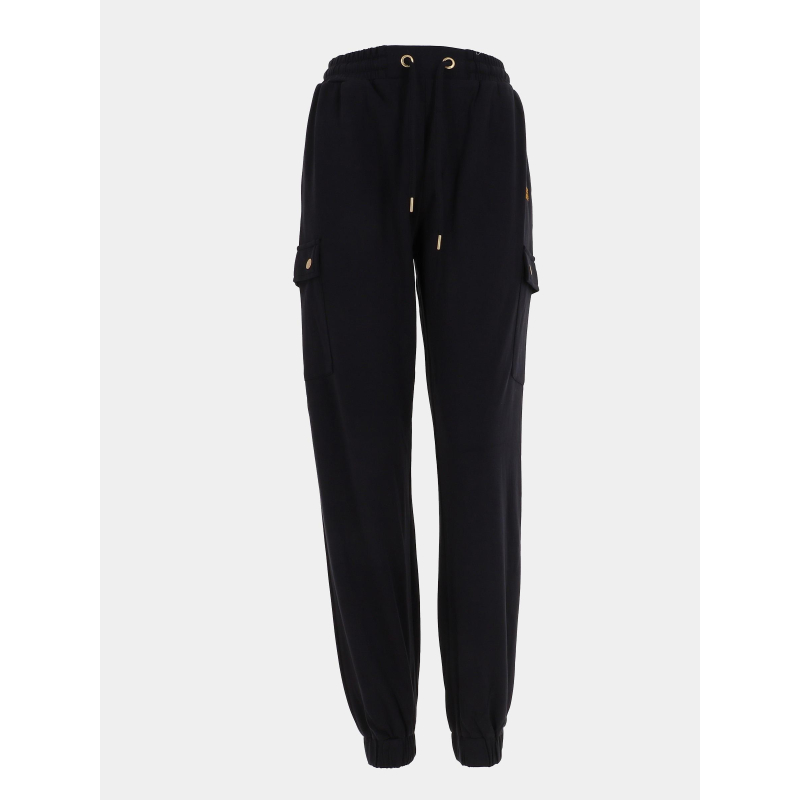 Pantalon cargo relax camille anthracite femme - Happy & So