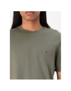 T-shirt à manches courtes ajusté kaki homme - Tommy Jeans