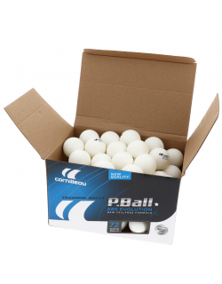 Pack 72 balles de tennis de table blanc - Cornilleau