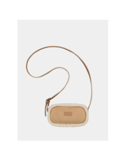 Sac bandoulière en fausse peau de mouton aedy marron femme - Barts