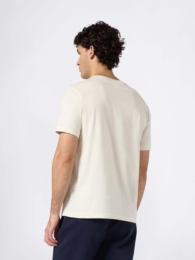 T-shirt uni micro logo beige homme - Champion