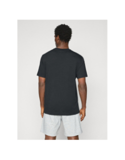 T-shirt à manches courtes et logo brodé noir homme - Champion