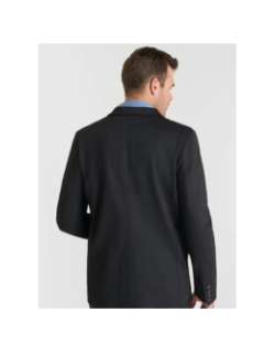 Veste blazer effet chiné spand noir homme - Le Temps Des Cerises