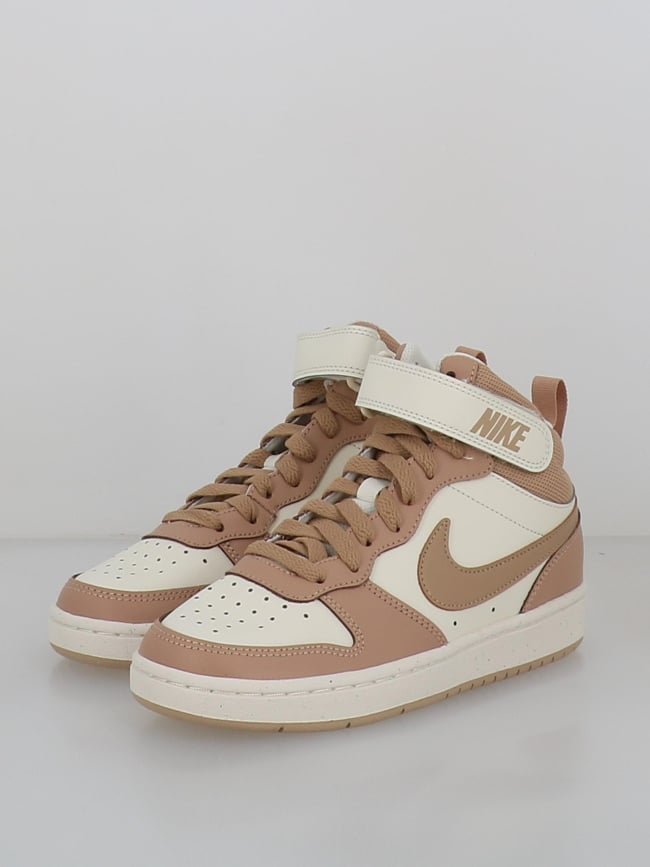 Baskets montantes court borough gs beige enfant - Nike