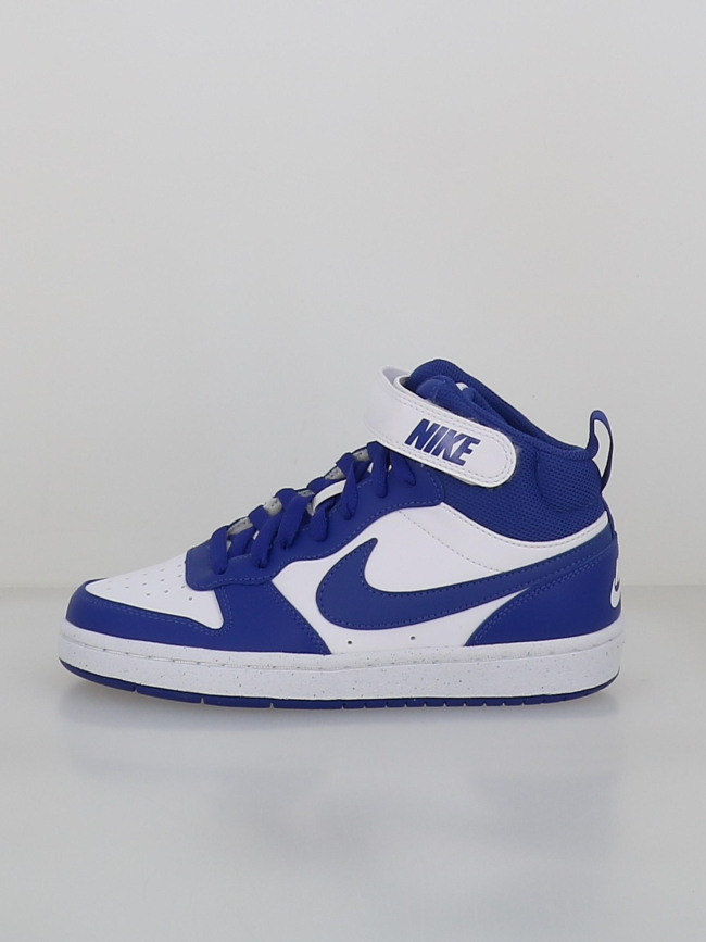 Baskets montantes court borough gs bleu blanc enfant - Nike