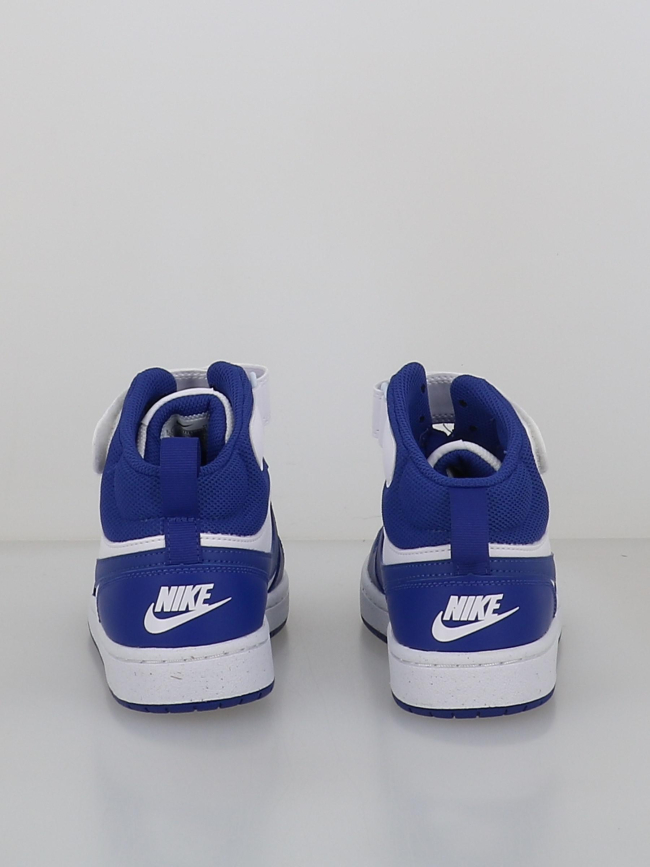 Baskets montantes court borough gs bleu blanc enfant - Nike