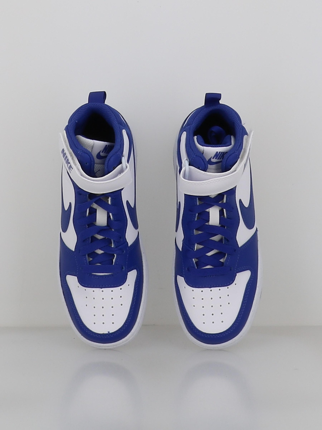 Baskets montantes court borough gs bleu blanc enfant - Nike