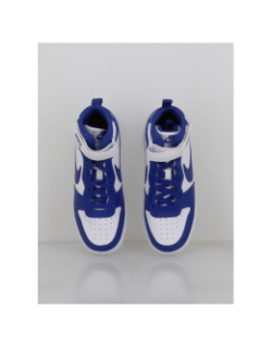 Baskets montantes court borough gs bleu blanc enfant - Nike