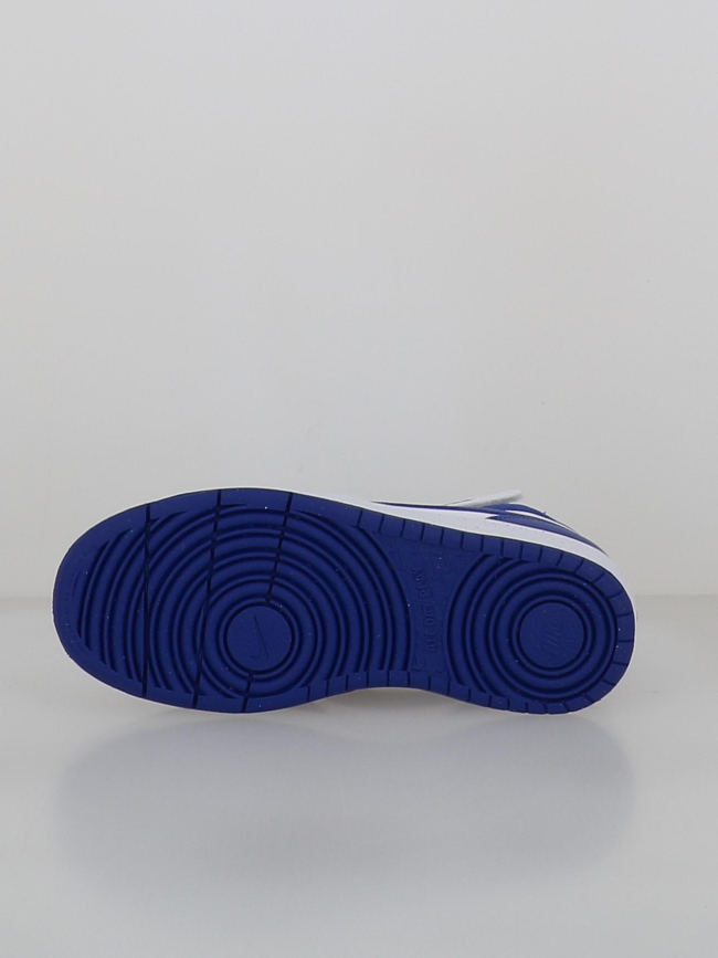 Baskets montantes court borough gs bleu blanc enfant - Nike