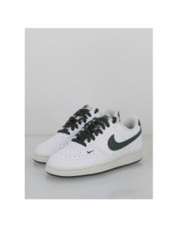 Baskets court vision blanc vert femme - Nike
