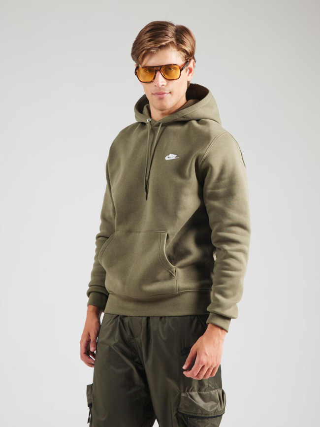 Sweat à capuche club kaki homme - Nike