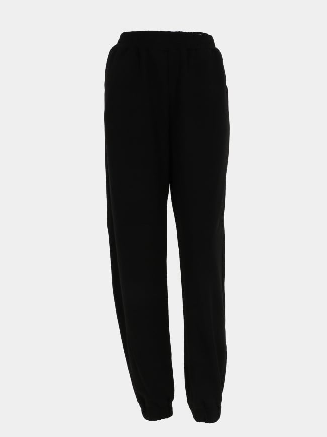 Pantalon fluide relax fit lou noir femme - Happy & So