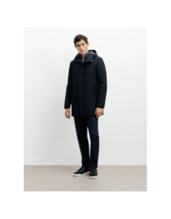 Parka city bleu marine homme - Izac