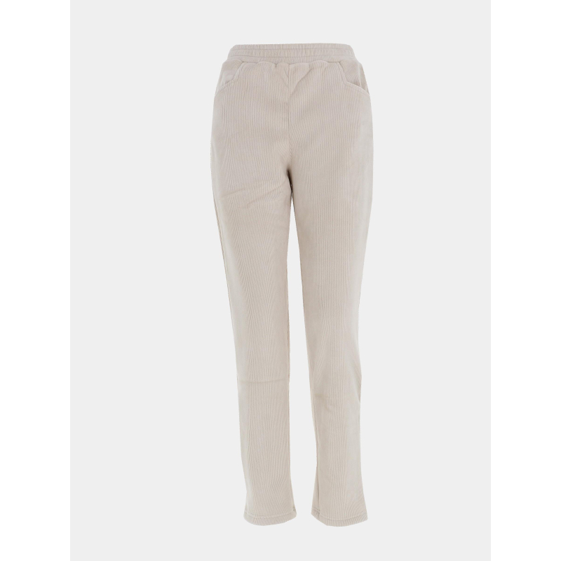 Pantalon en velours vodicey beige femme - Sun Valley