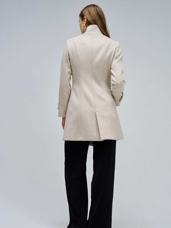 Veste en tissu à carreaux grace beige femme - Salsa