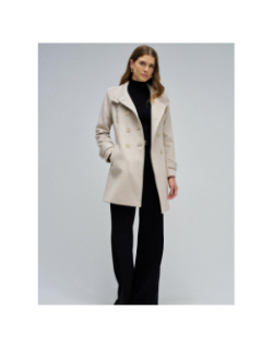 Veste en tissu à carreaux grace beige femme - Salsa