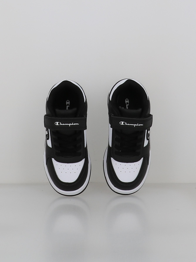Baskets à scratch rebound heritage noir enfant - Champion