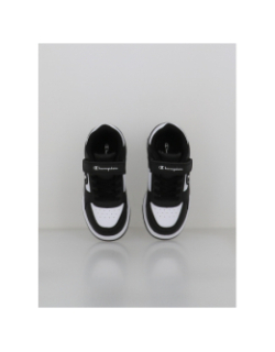 Baskets à scratch rebound heritage noir enfant - Champion