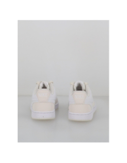 Baskets court vision blanc beige femme - Nike