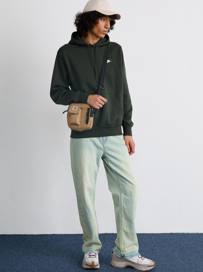 Sweat à capuche club bb po kaki homme - Nike