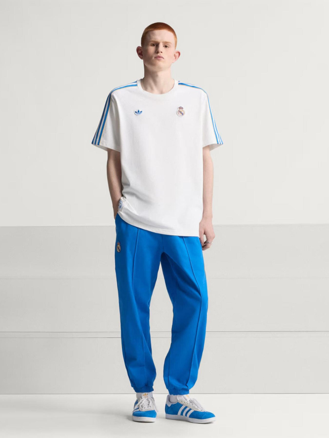 T-shirt real terrace icons blanc homme - Adidas