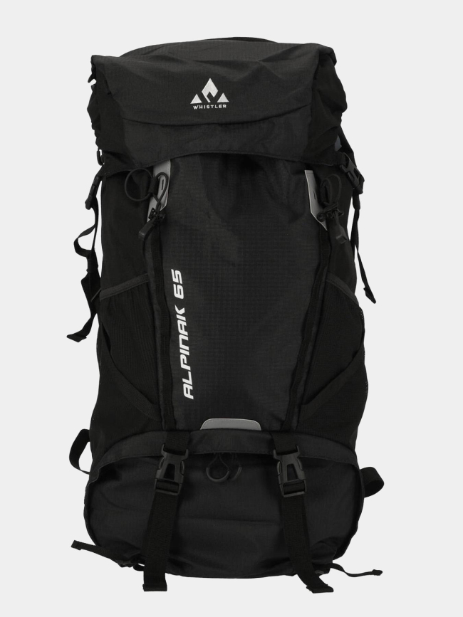 Sac à dos outdoor alpinak 65L noir adulte - Whistler