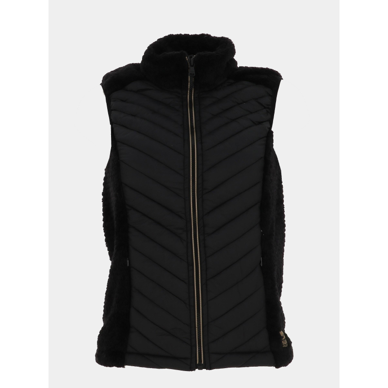 Veste polaire sans manches dobroll noir femme - Sun Valley