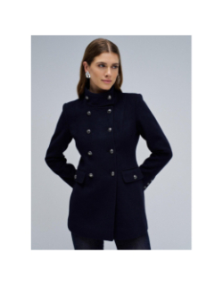 Veste en laine courte bleu marine femme - Salsa