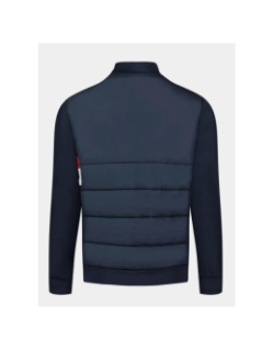 Veste zippé tri sp fz hybride bleu marine homme - Le Coq Sportif