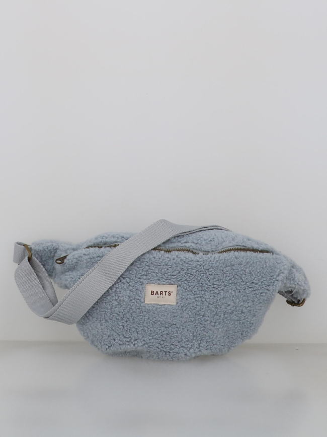Sac banane en fausse fourrure teddy bugbane bleu femme - Barts