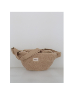 Sac banane teddy bumbag beige femme - Barts