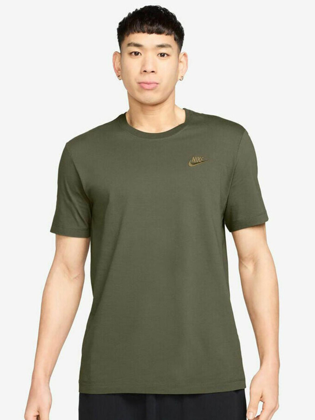 T-shirt à manches courtes nsw club logo kaki homme - Nike