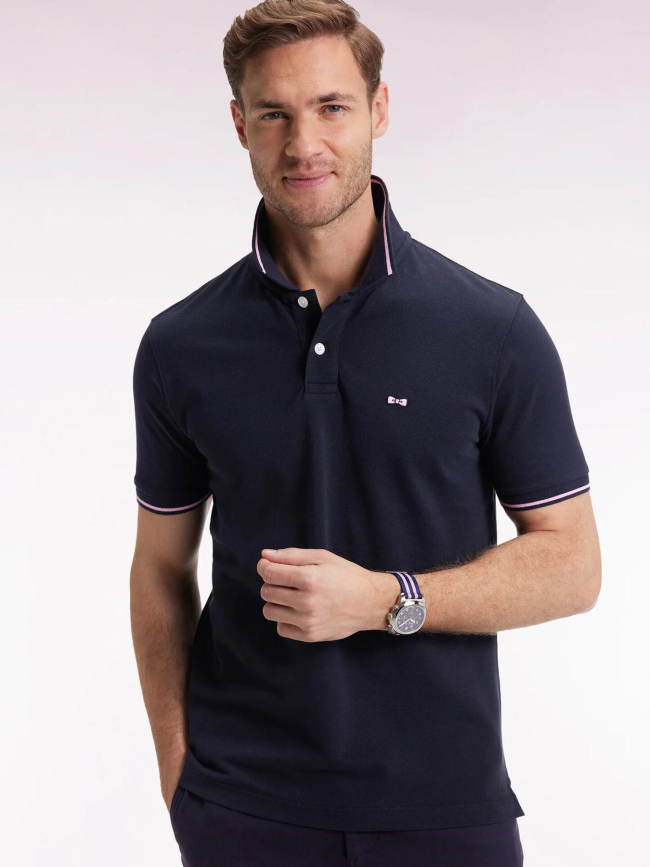 Polo à manches courtes harikoa bleu marine homme - Eden Park