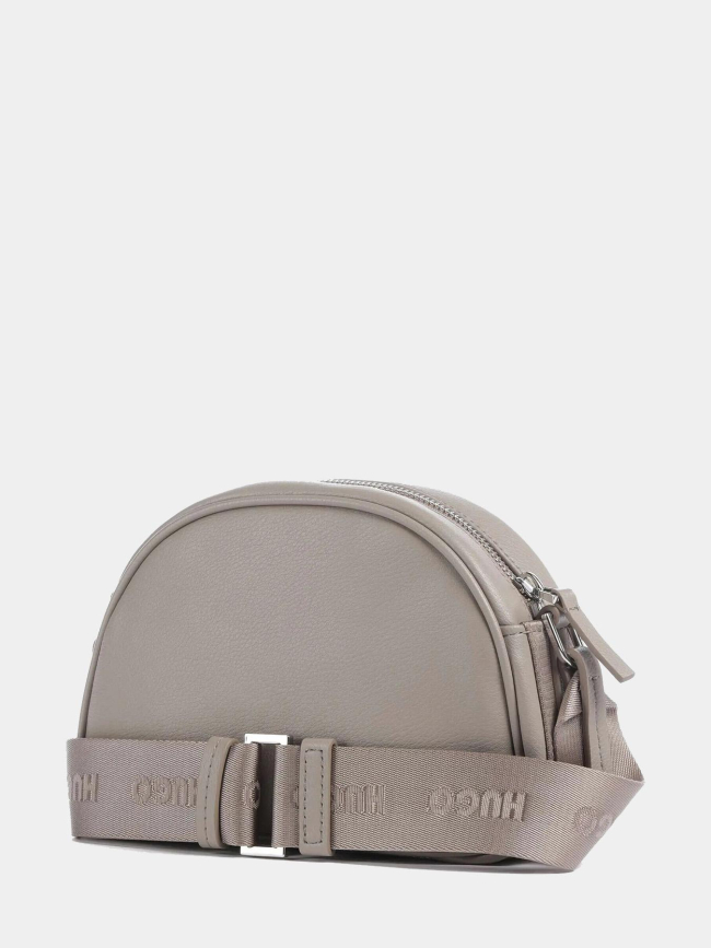 Sac bandoulière moon beige femme - Hugo