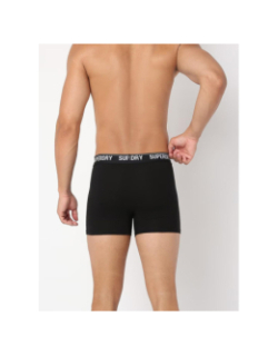 Pack de 3 boxers logo noir homme - Superdry