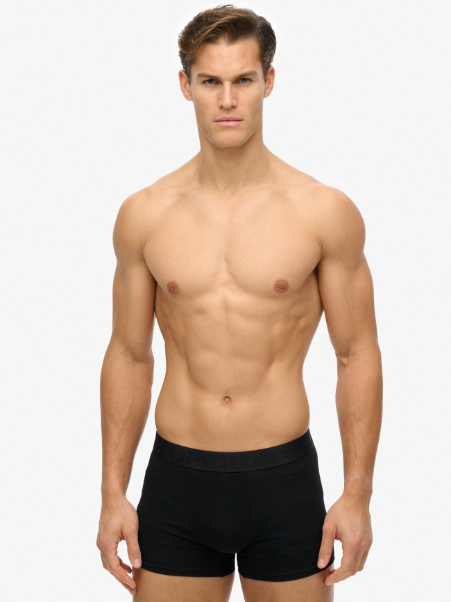 3 boxers triple pack noir homme - Superdry