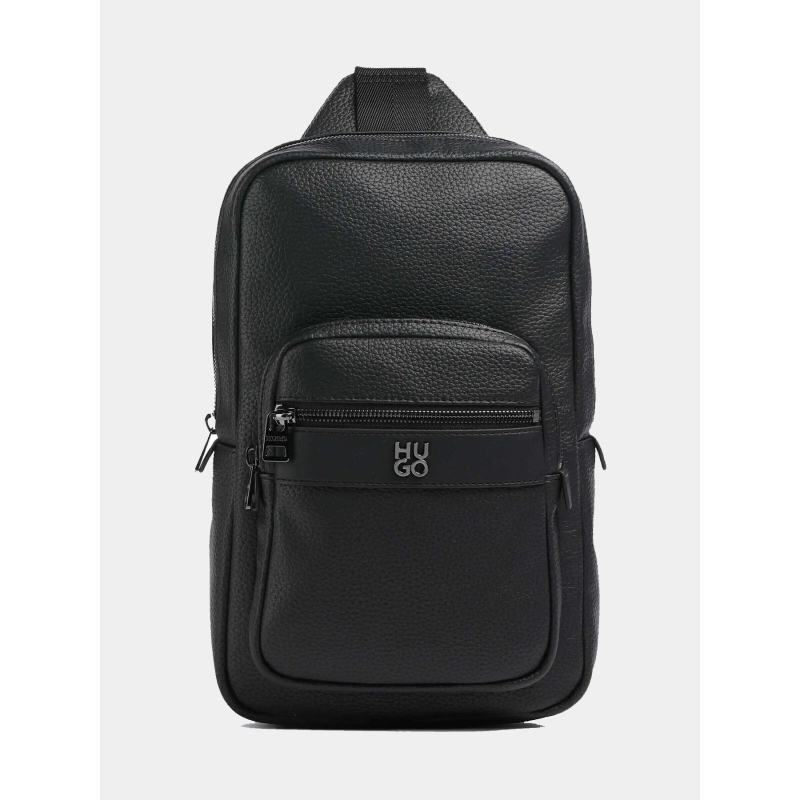 Sacoche quantic noir homme - Hugo