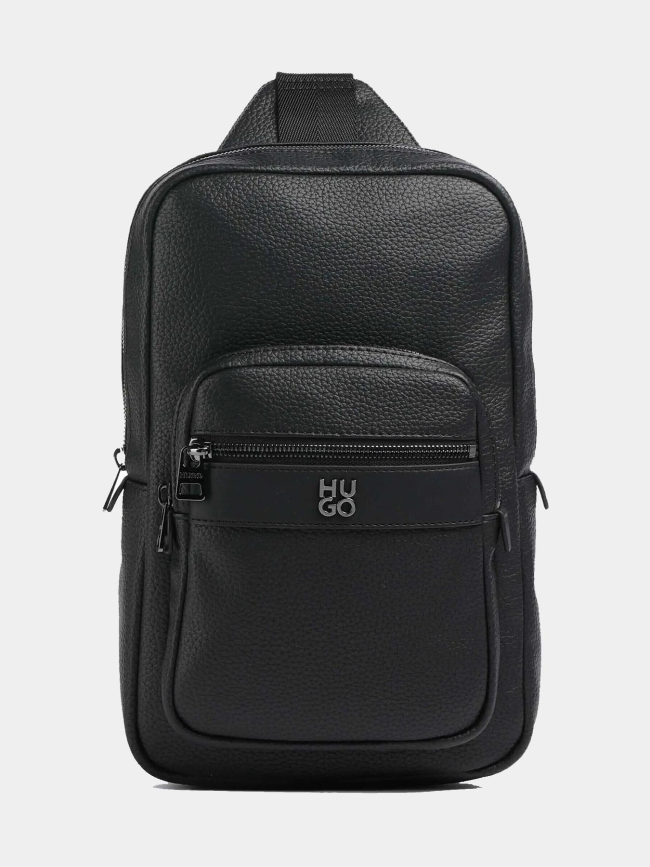 Sacoche quantic noir homme - Hugo
