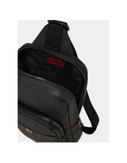 Sacoche quantic noir homme - Hugo