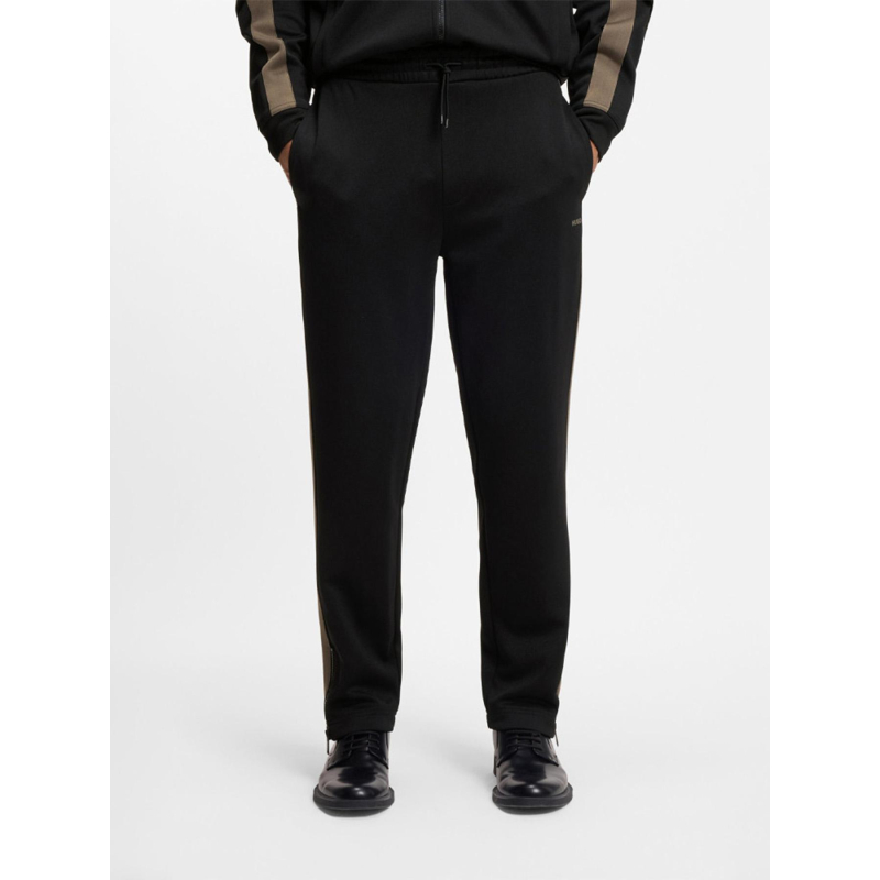 Pantalon jogging dolos noir et marron homme - Hugo